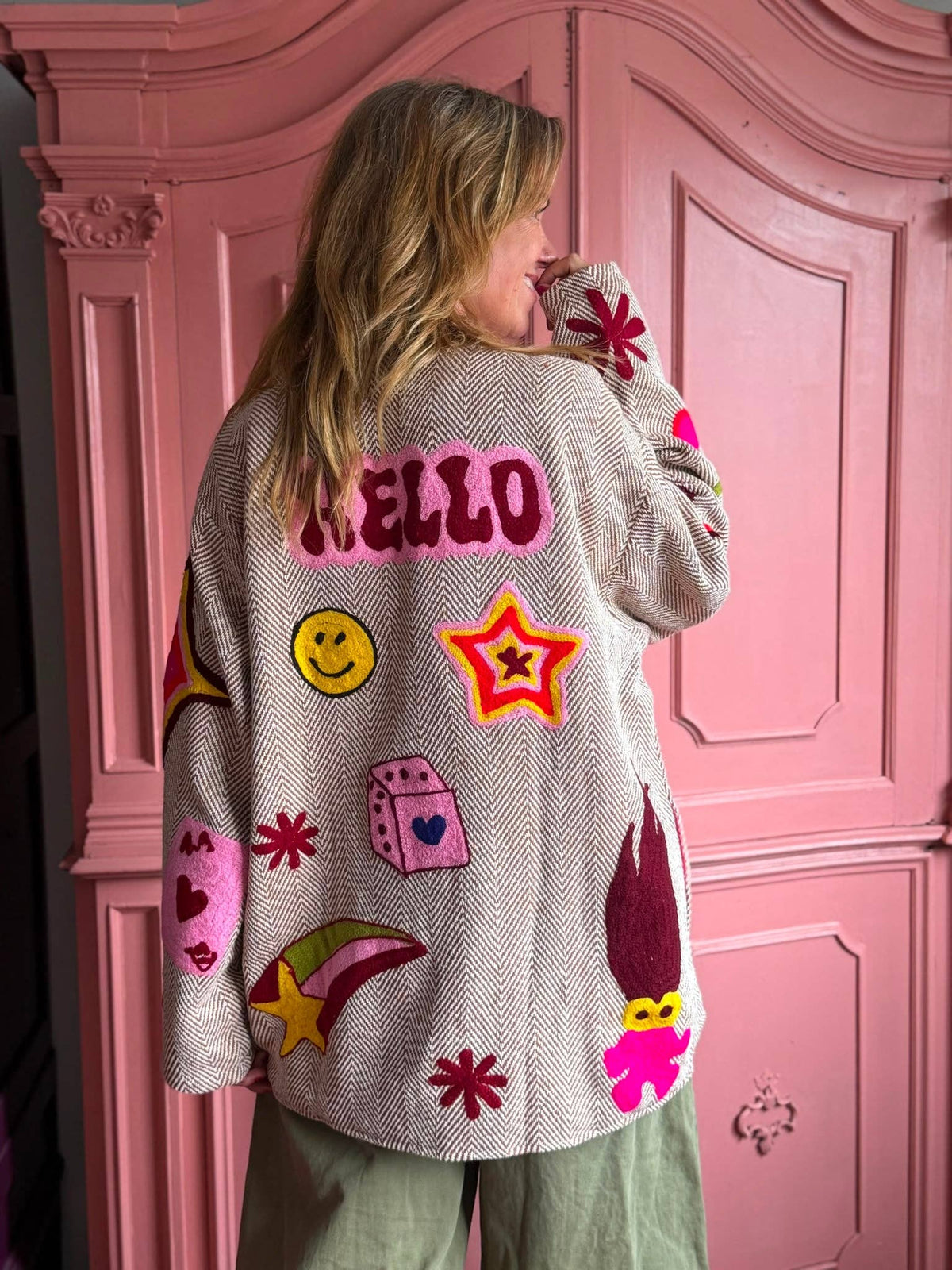 TOUT Tweed Jacket Pacman