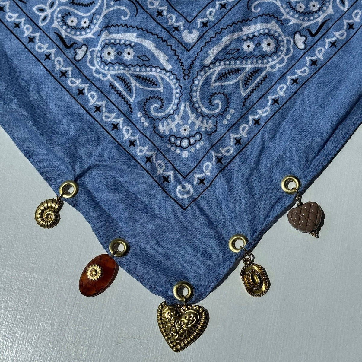 Blue Charm Bandana