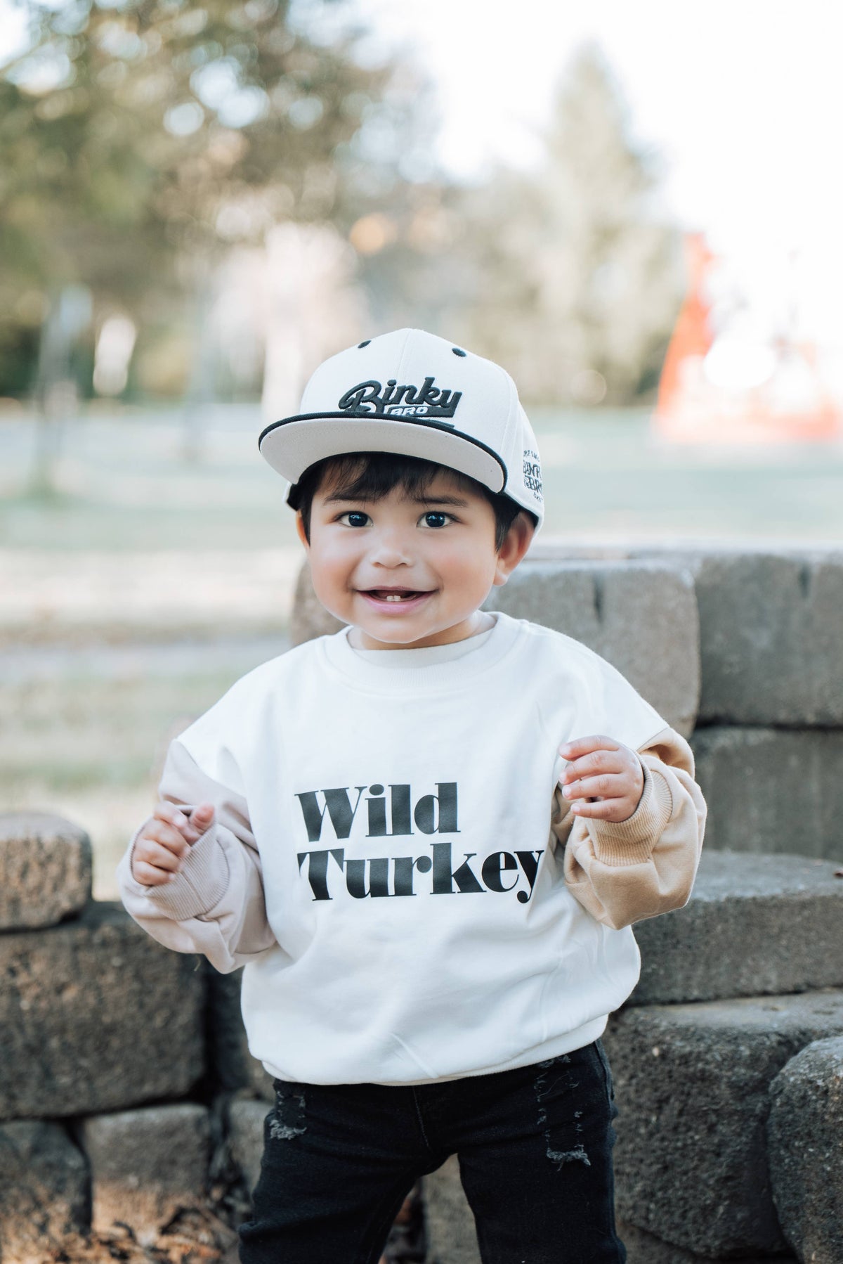 Wild Turkey | Kids Thanksgiving Sweatshirt