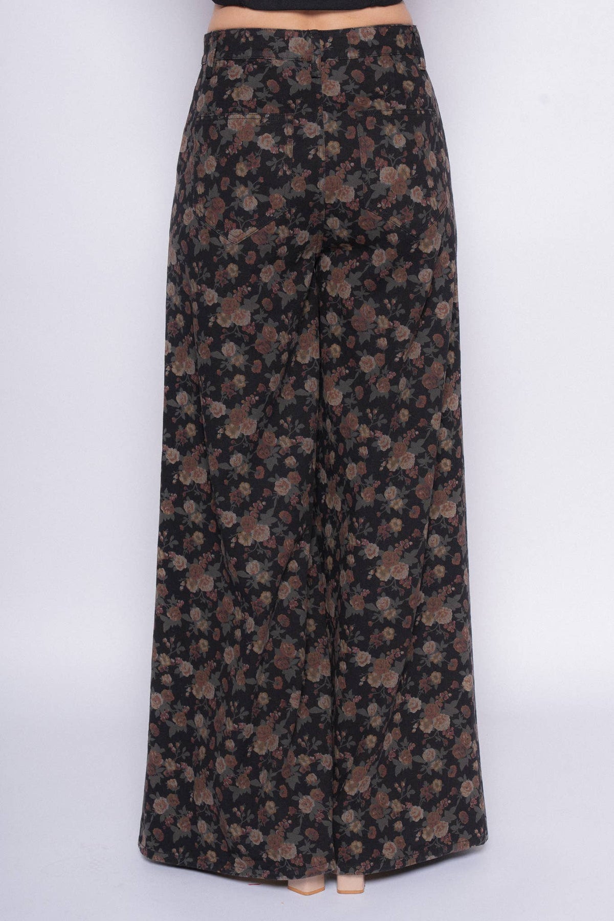WIDE LEG LONG PANTS - PI7236FO
