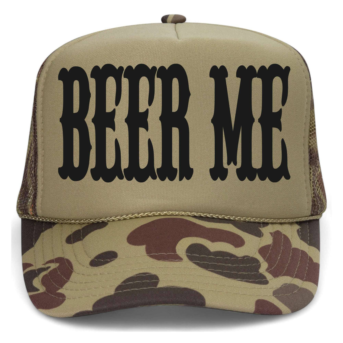 Beer Me Foam Mesh Back Hat