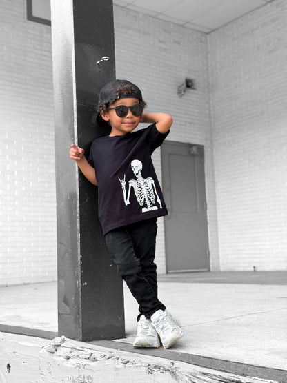 Rocker Skelly | Boys Halloween Tee