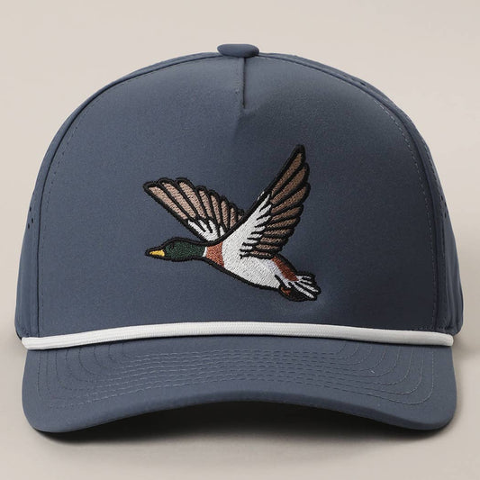 Flying Mallard Embroidered Premium Materials Rope Strap