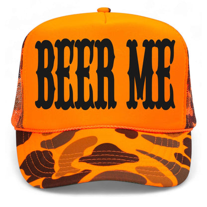 Beer Me Foam Mesh Back Hat