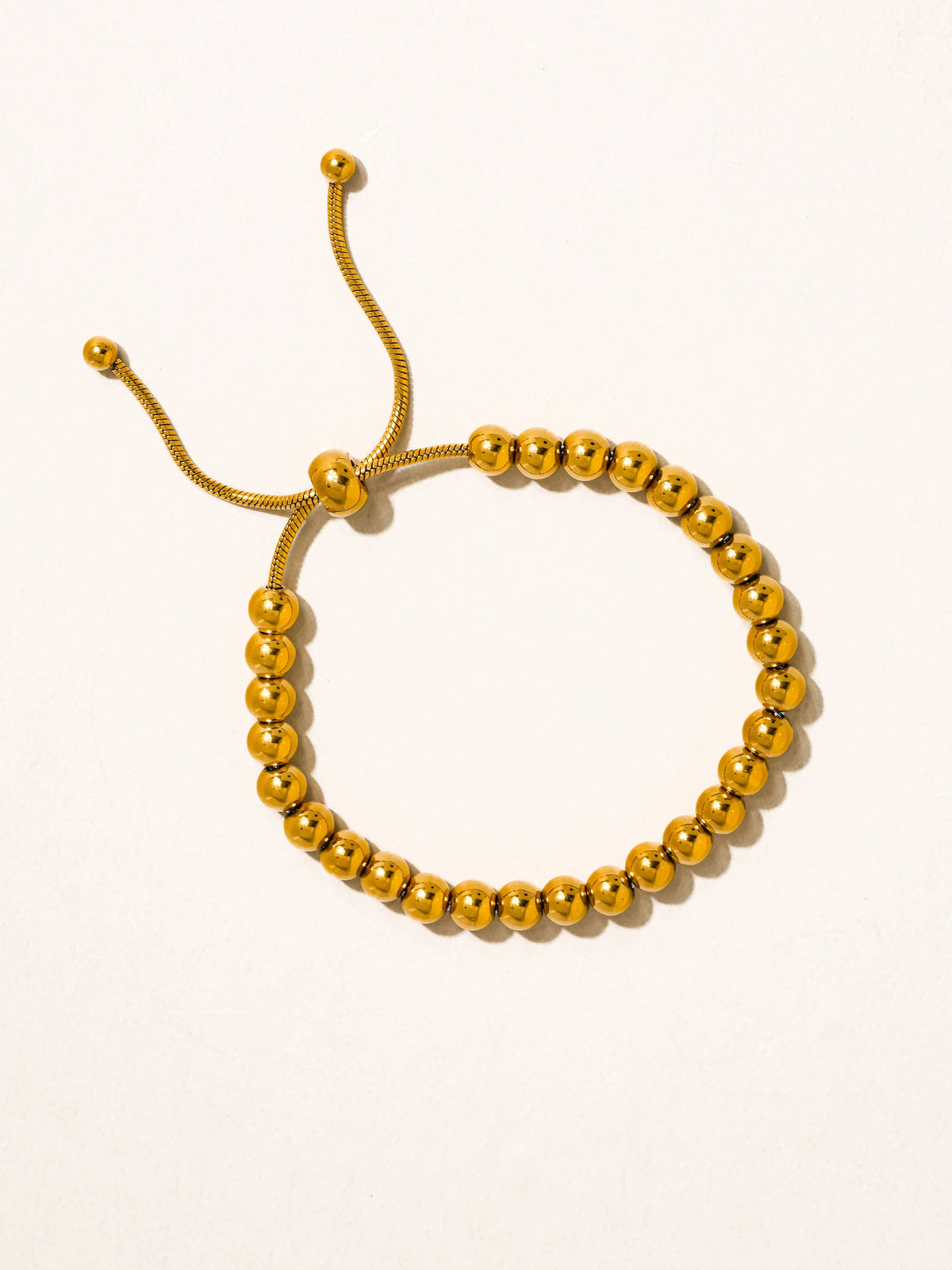 Liliane 18K Gold Non-Tarnish Beaded Bracelet