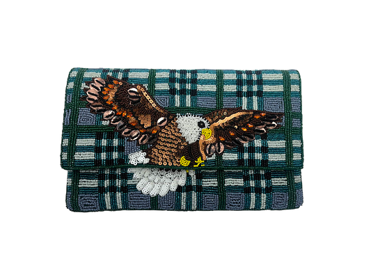 Philadelphia Eagles Football Game Day Clutch Crossbody Bag