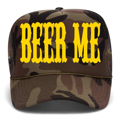 Beer Me Foam Mesh Back Hat