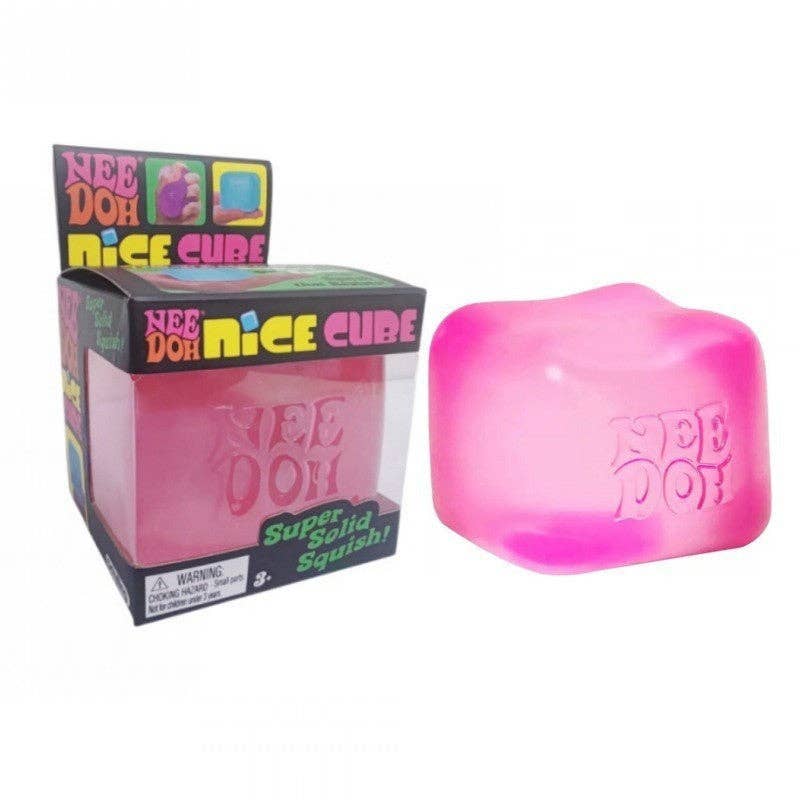 Novelty Ice Cube TPR Sensory Squeeze Toy
