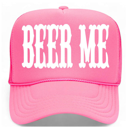 Beer Me Foam Mesh Back Hat