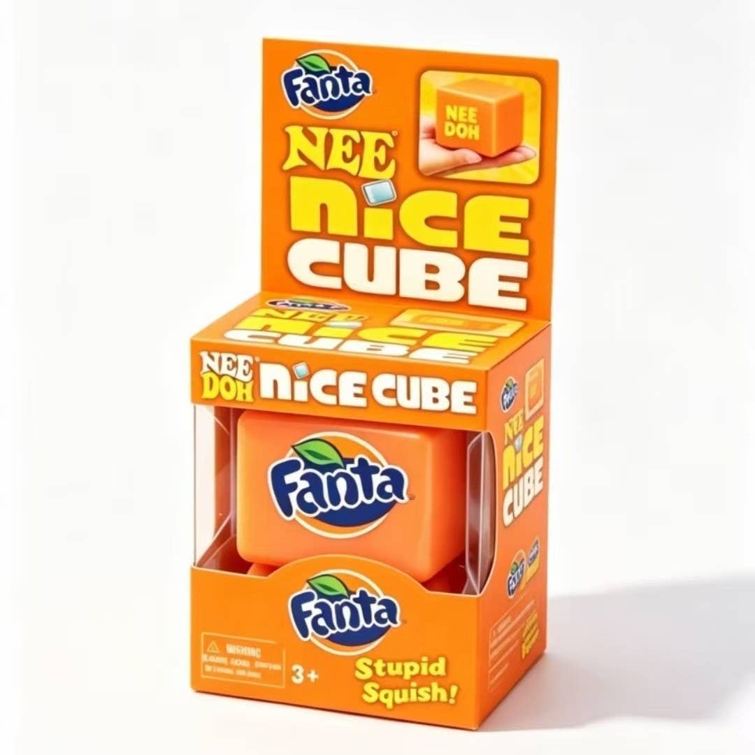 Novelty Ice Cube TPR Sensory Squeeze Toy