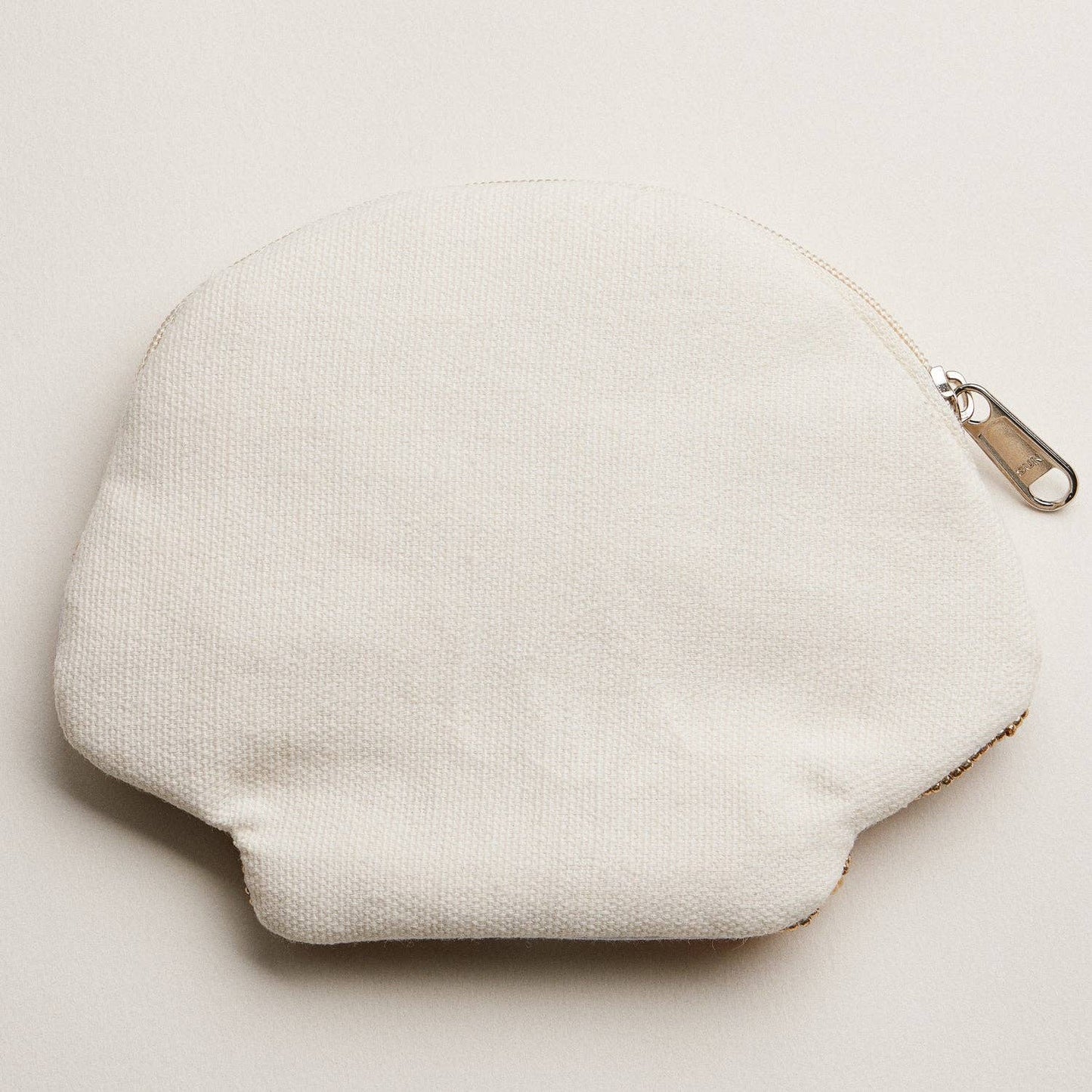 Seashell Beaded Coin Purse | Pearl Accent