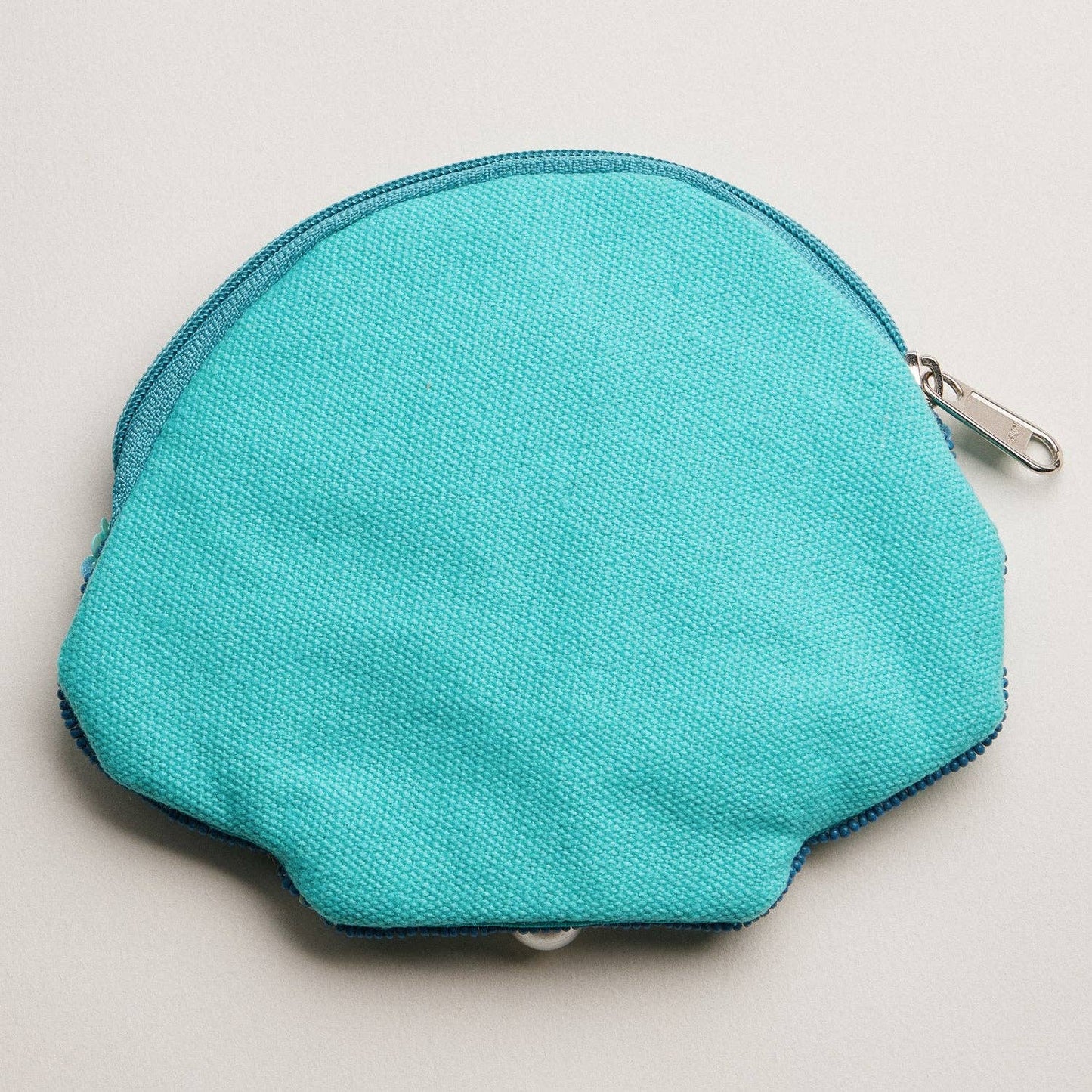 Seashell Beaded Coin Purse | Pearl Accent