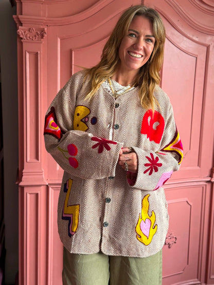 TOUT Tweed Jacket Pacman