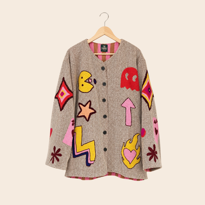 TOUT Tweed Jacket Pacman