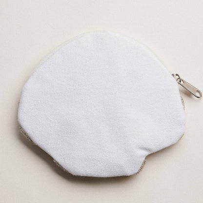 Seashell Beaded Coin Purse | Pearl Accent