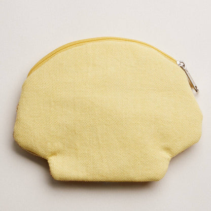 Seashell Beaded Coin Purse | Pearl Accent